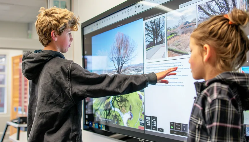 Interactive Flat Panel for Classroom